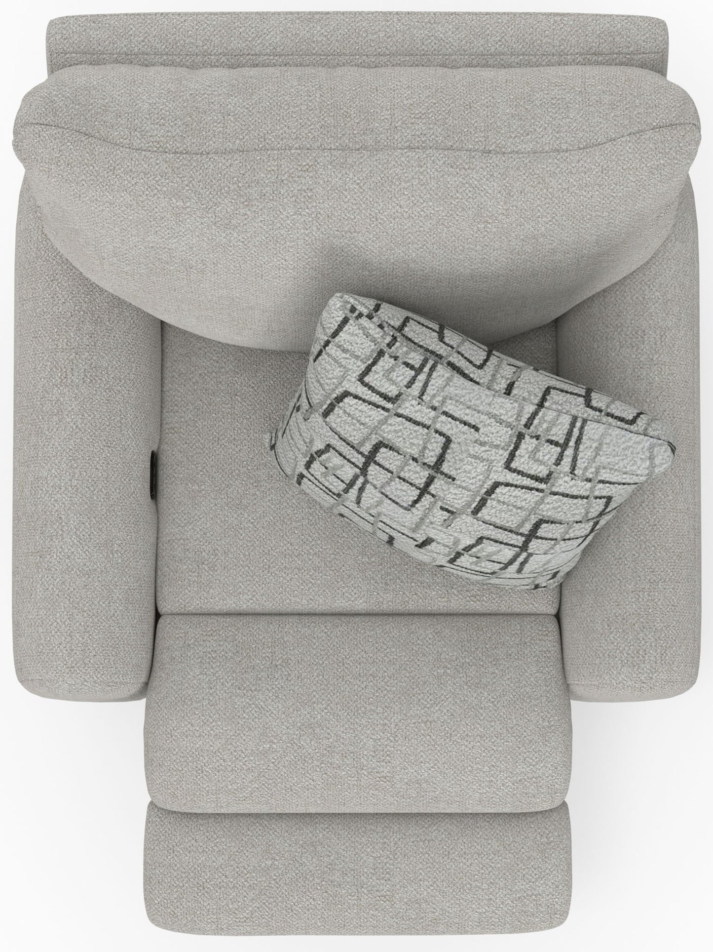 Maxwell - Power Deep Seat Lay Flat Recliner - Hornell Furniture Outlet
