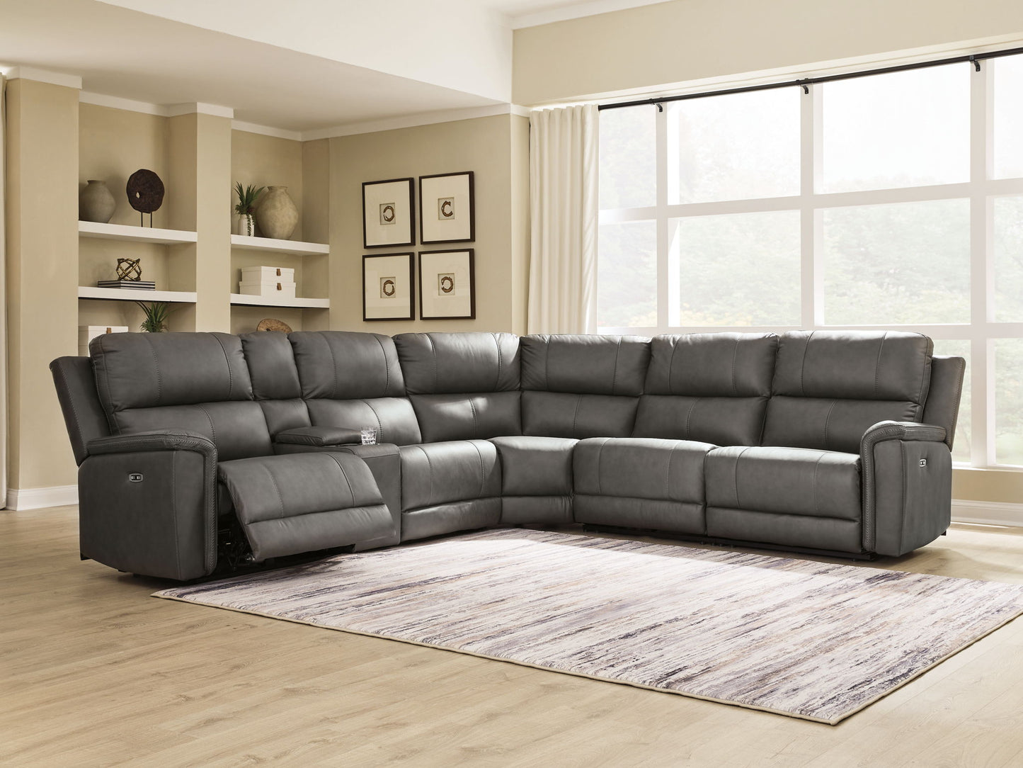 Bleckley - Reclining Sectional - Hornell Furniture Outlet