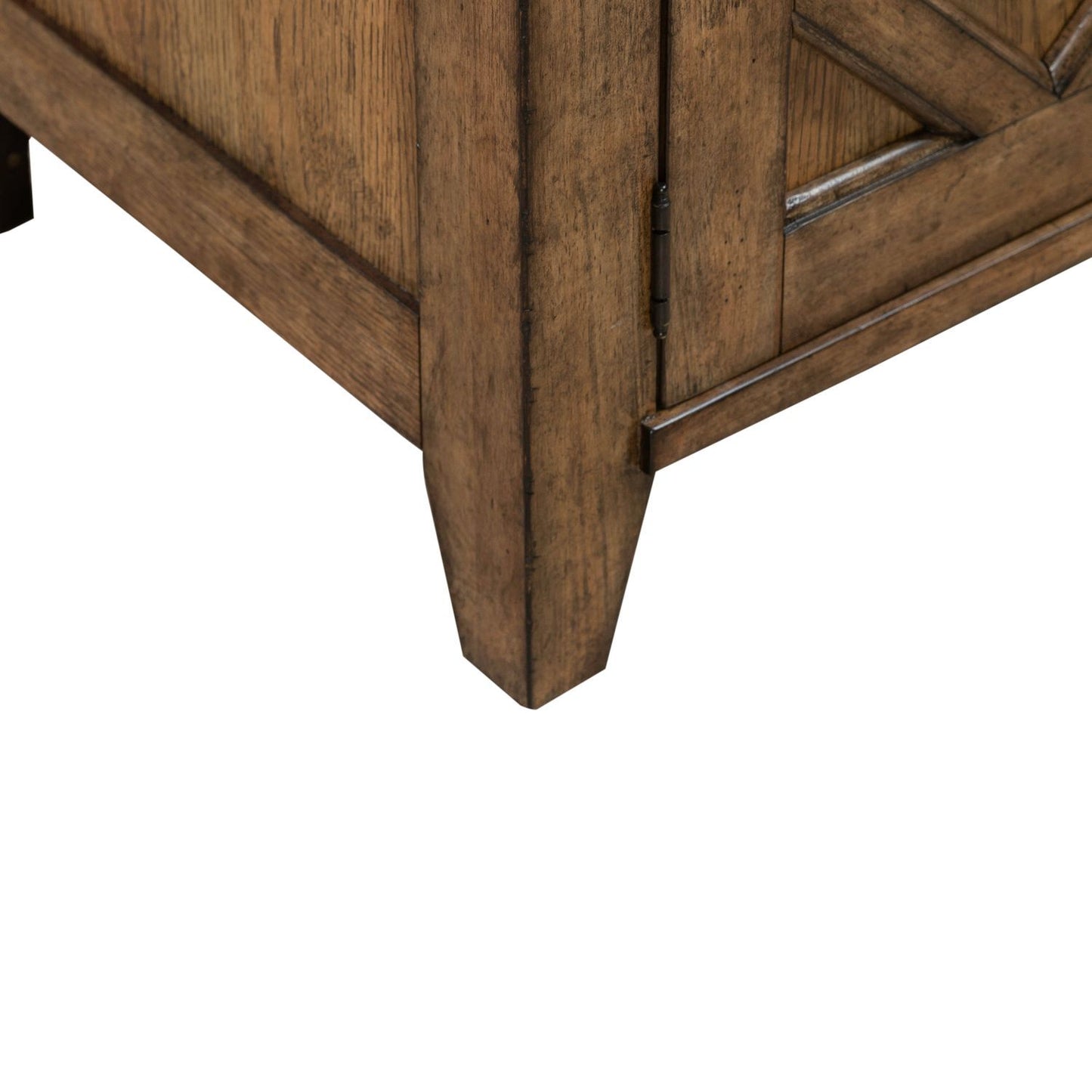 Carolina Park - 78" TV Console - Brown - Hornell Furniture Outlet