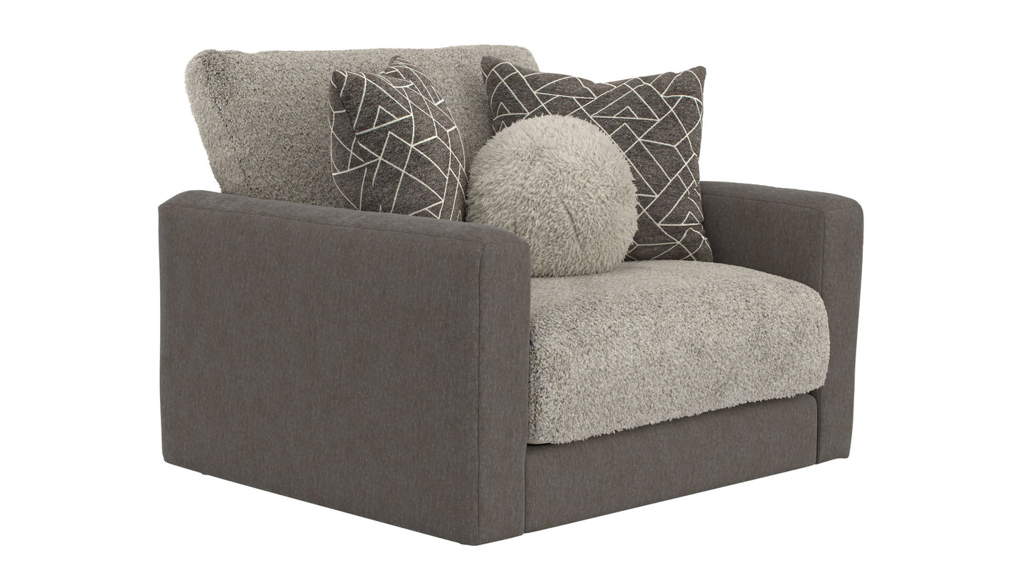 Reddington - Chair 1/2 - Umber - Hornell Furniture Outlet