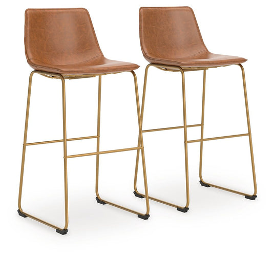 Ciabori - Tall Upholstered Barstool (Set of 2) - Hornell Furniture Outlet