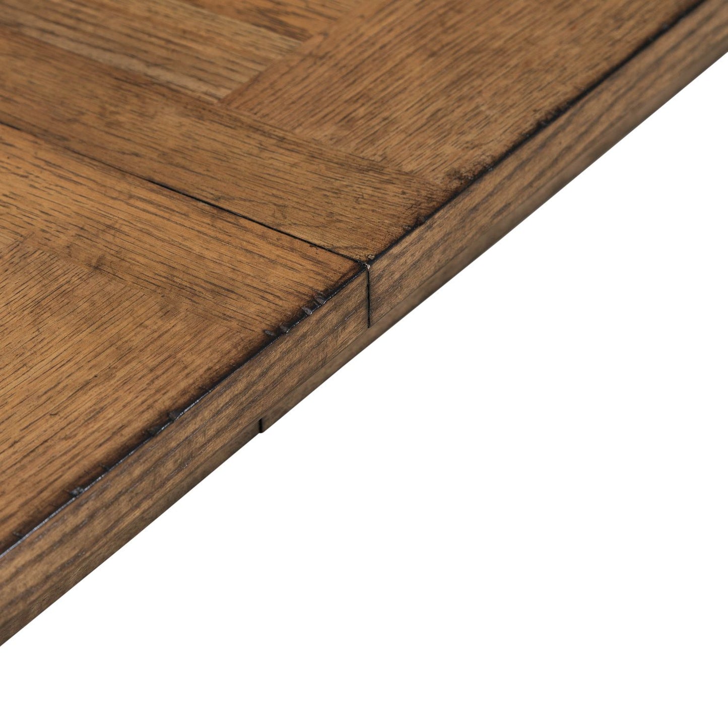 Carolina Park - Rectangular Leg Table - Brown - Hornell Furniture Outlet