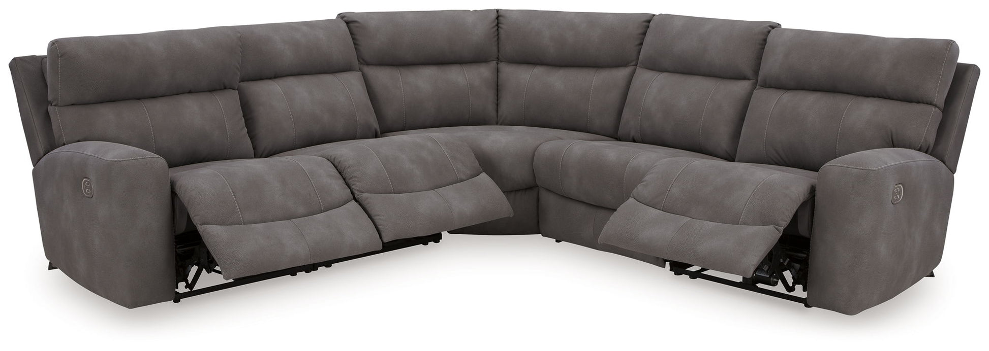 Next - gen Durapella - Power Reclinering Sectional Set - Hornell Furniture Outlet