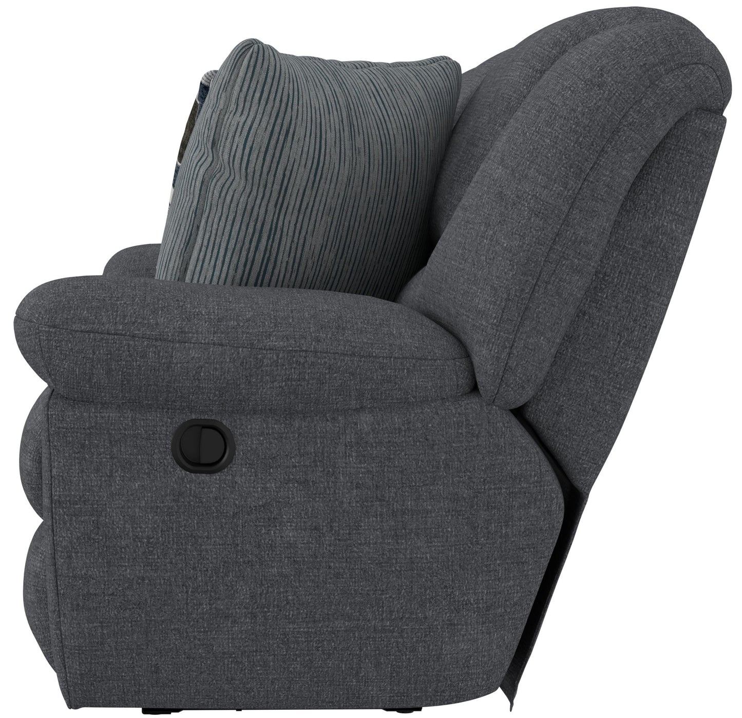 Trifecta - Sofa With 3 Recliners and Drop Down Table - Hornell Furniture Outlet