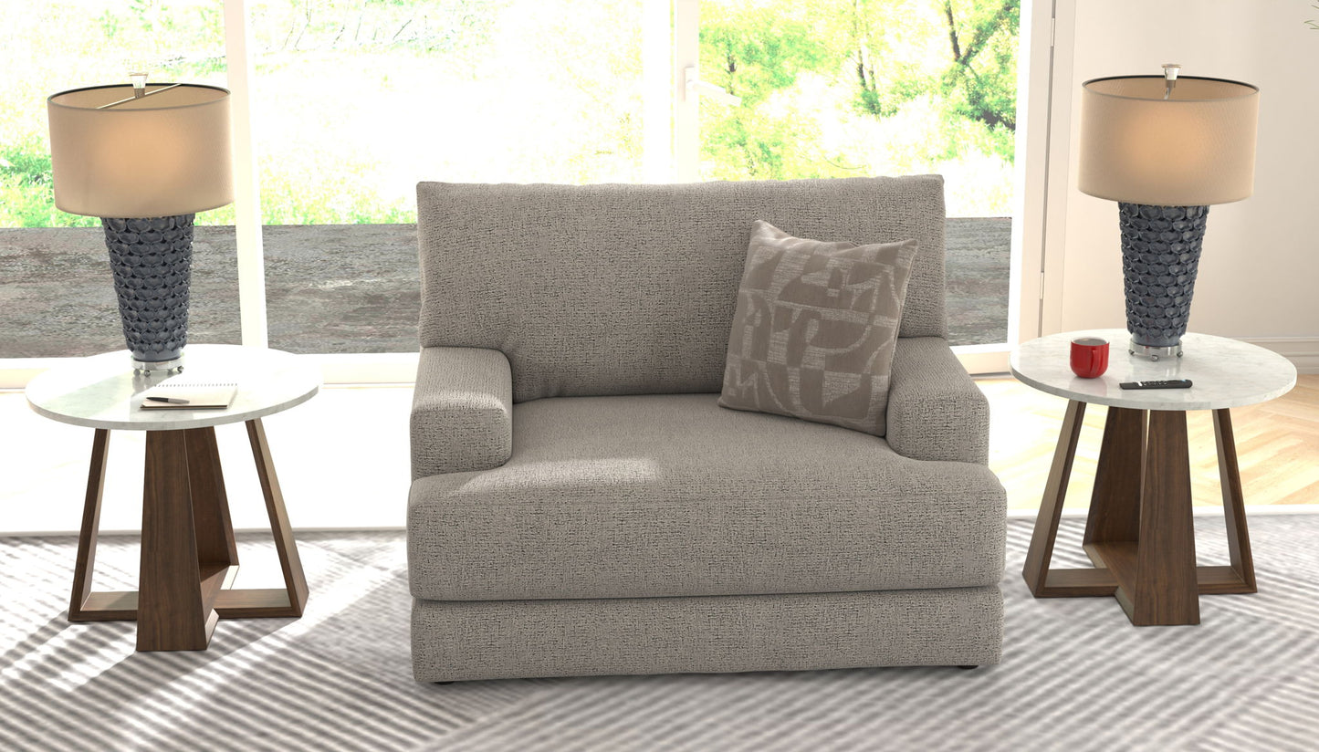Zeke - Chair - Cloud - Hornell Furniture Outlet