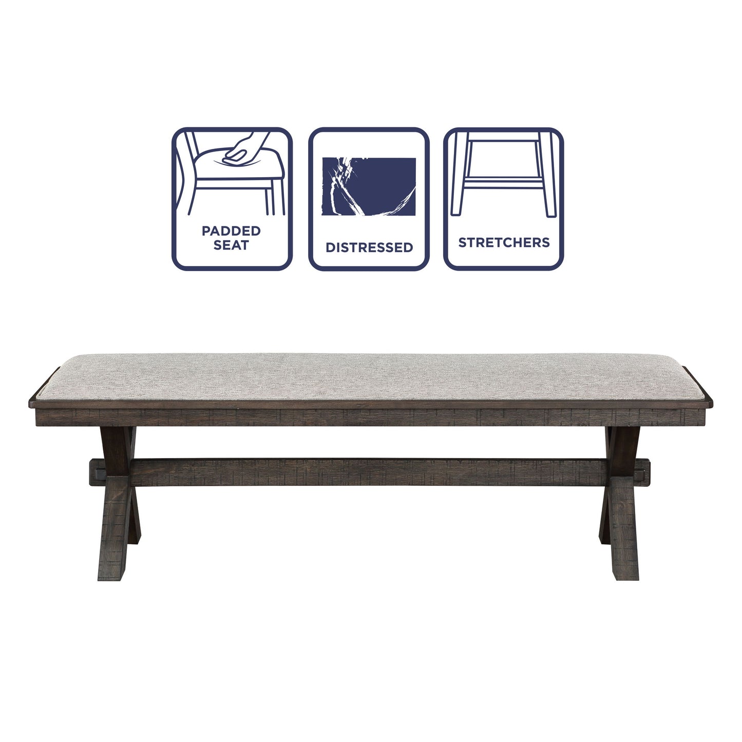 Riverdale - Bench - Hornell Furniture Outlet