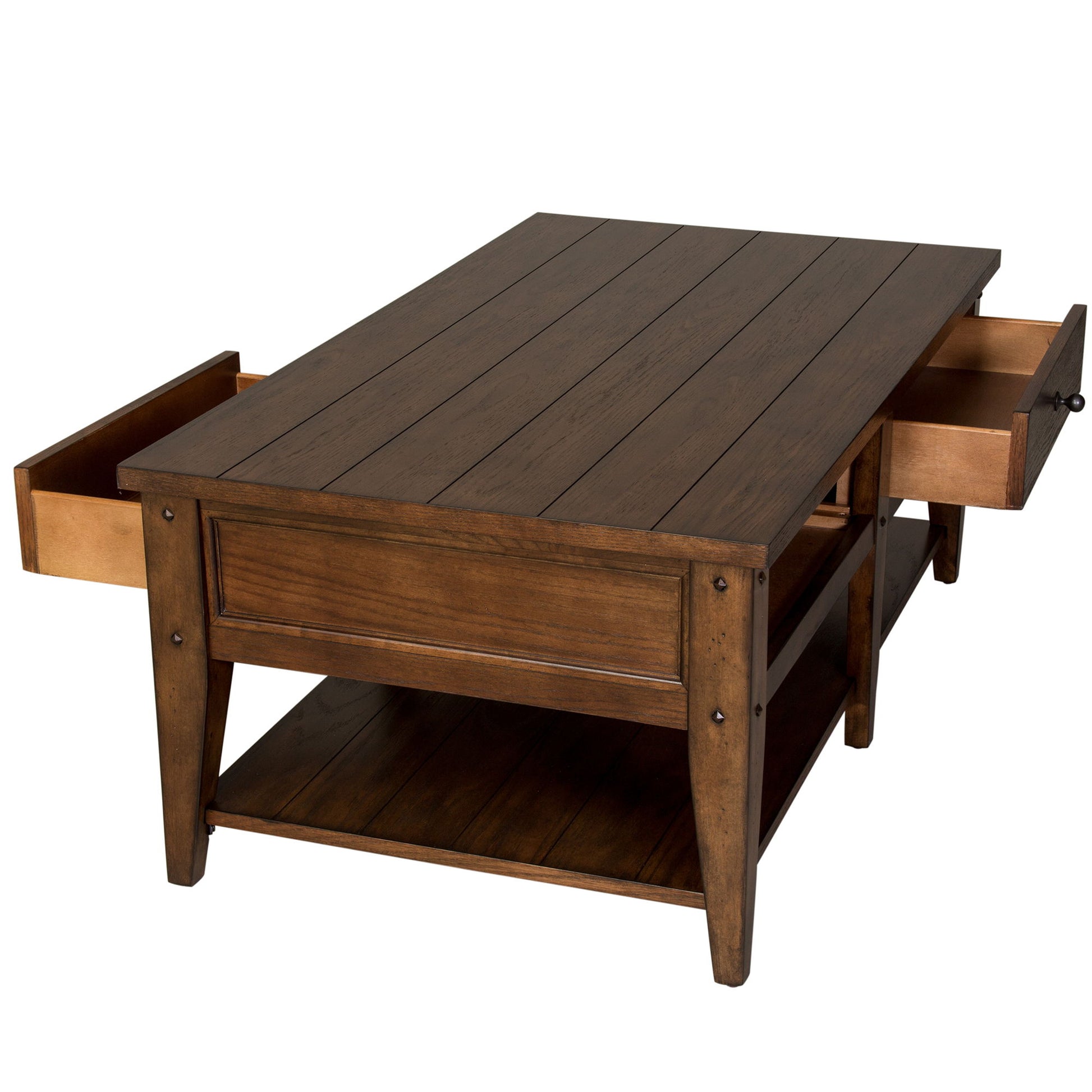 Lake House - 3 Piece Set (1 - Cocktail 2 - End Tables) - Hornell Furniture Outlet