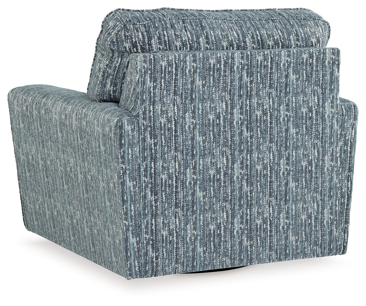 Aterburm - Twilight - Swivel Accent Chair - Hornell Furniture Outlet