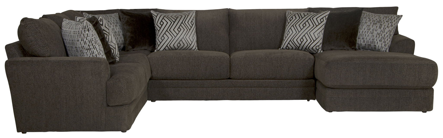 Galaxy - Sectional With Included Accent Pillows - Hornell Furniture Outlet