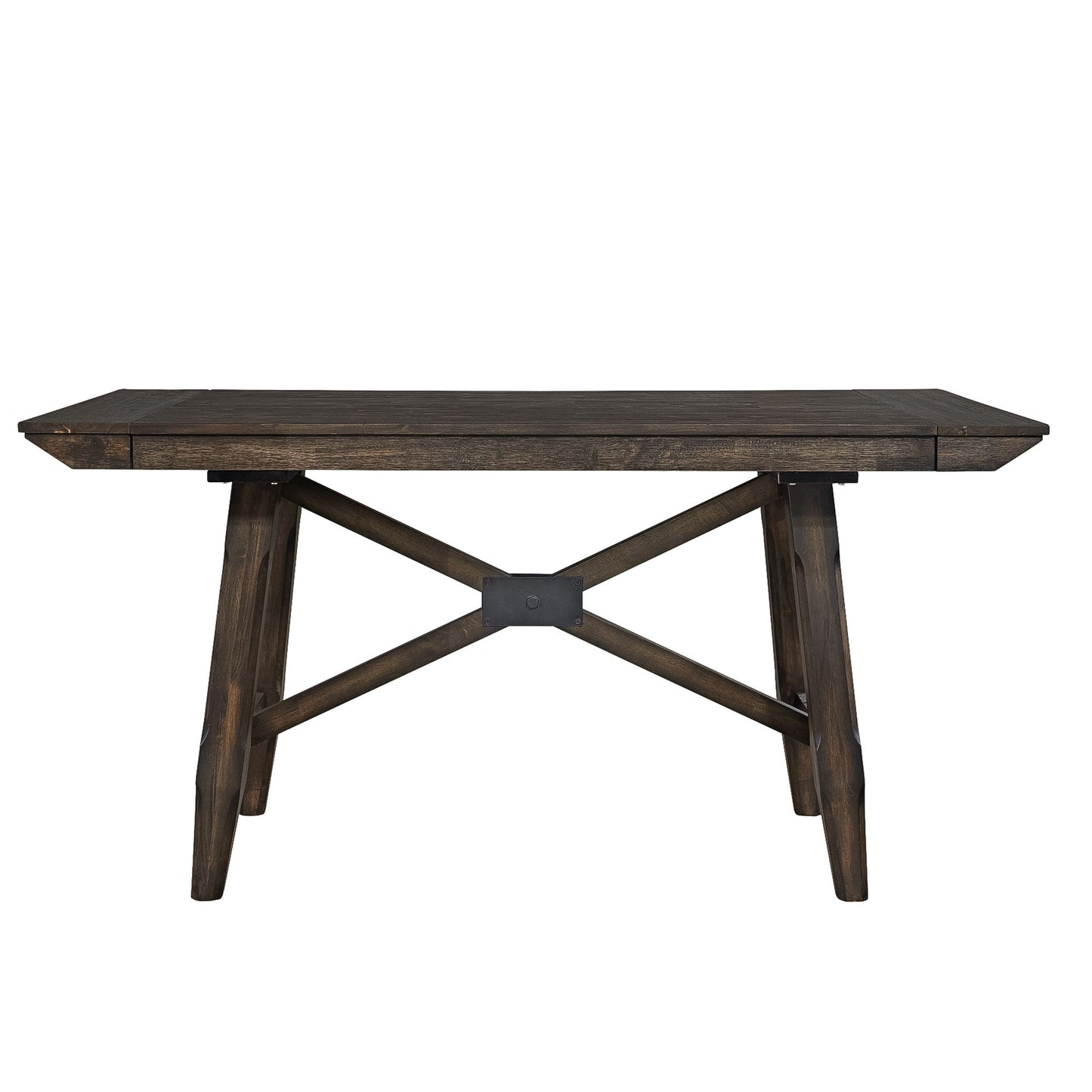 Double Bridge - Gathering Table - Dark Brown - Hornell Furniture Outlet