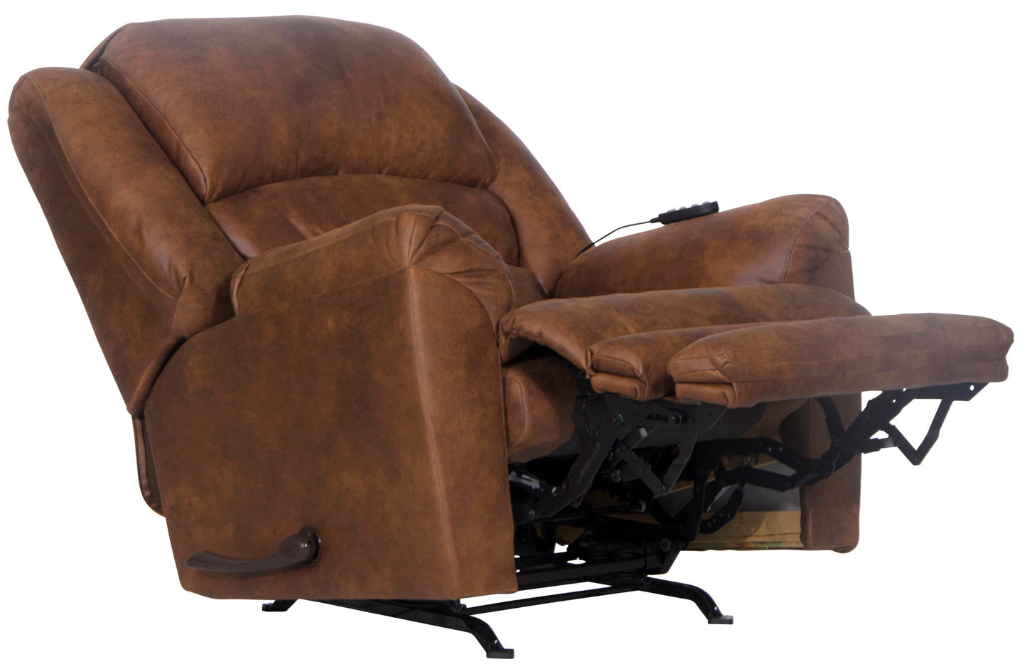 Hayden - Chaise Rocker Recliner With Heat / Massage & Oversize Xtra Comfort Footrest - Hornell Furniture Outlet