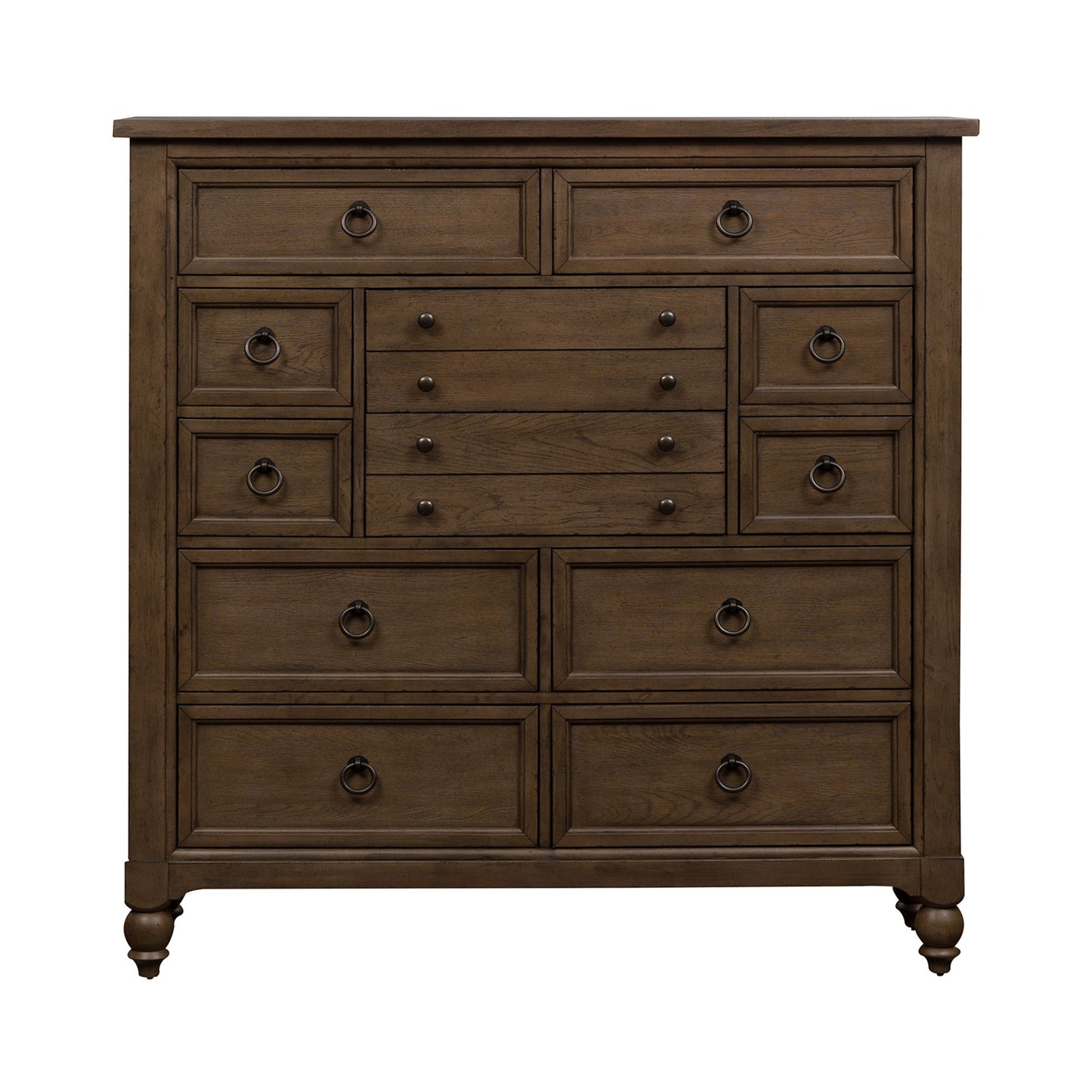Americana Farmhouse - 12 Drawer Chesser - Hornell Furniture Outlet