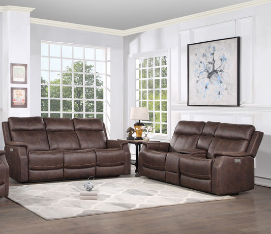 Valencia - Dual Power Reclining Set - Hornell Furniture Outlet