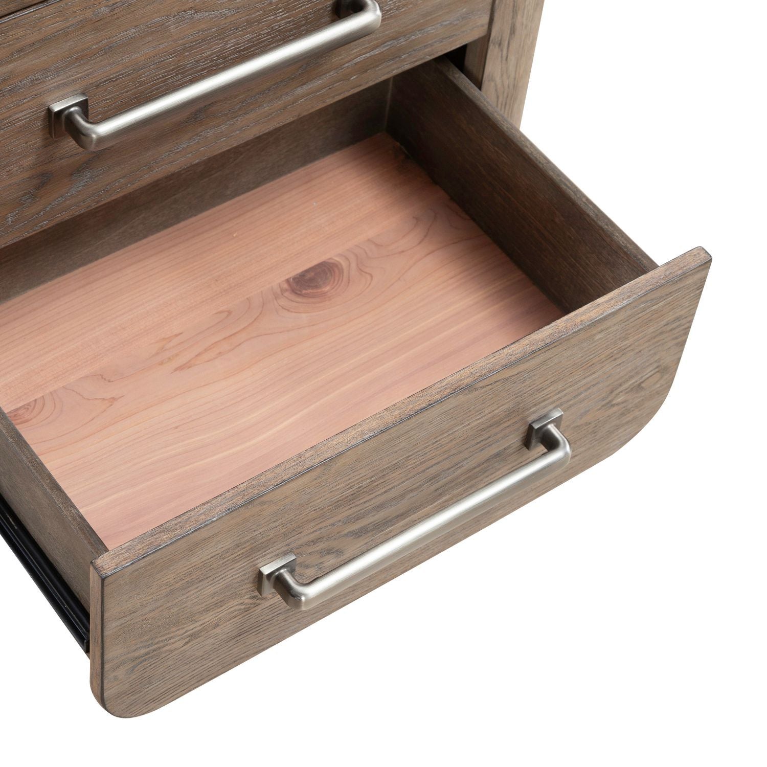 South Bend - Nightstand With Charging Station - Brown - Hornell Furniture Outlet