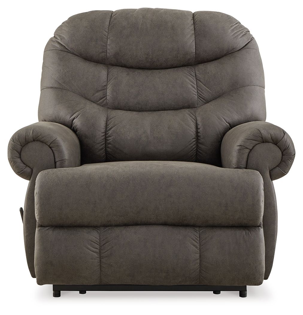 Camera Time - Gunmetal - Zero Wall Recliner - Hornell Furniture Outlet