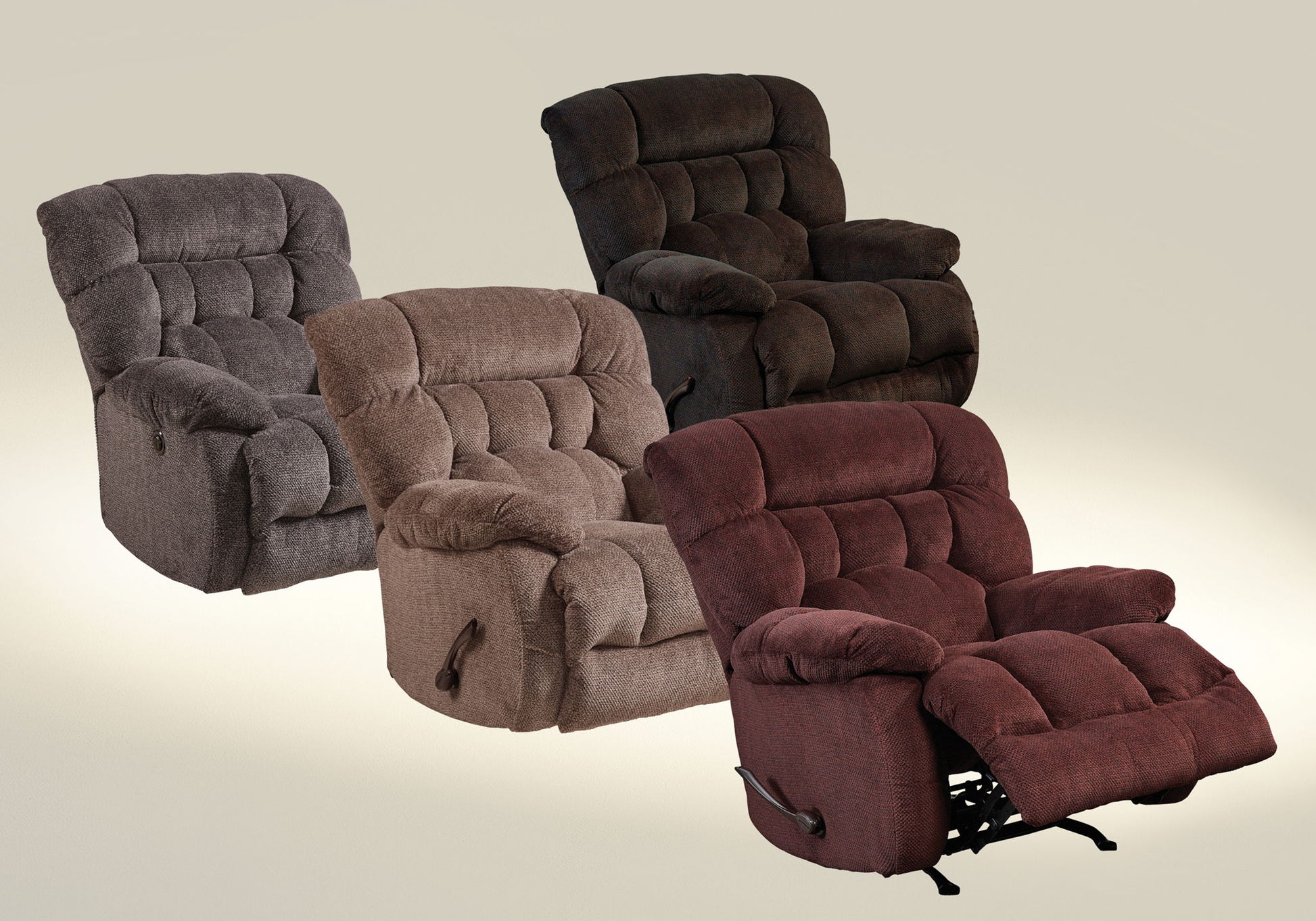 Daly - Power Lay Flat Recliner - Hornell Furniture Outlet