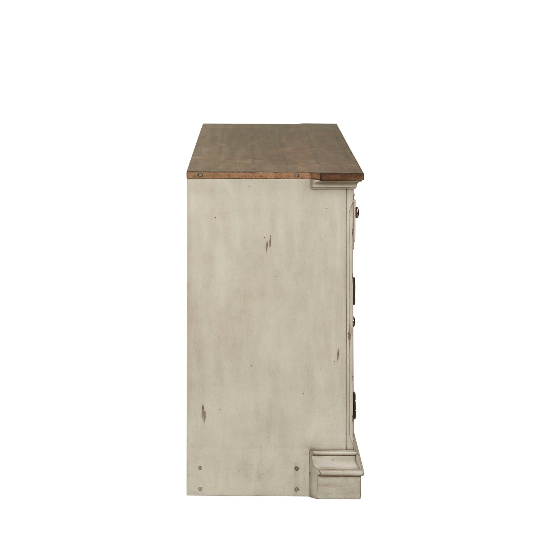 Morgan Creek - Entertainment TV Stand - White - Hornell Furniture Outlet