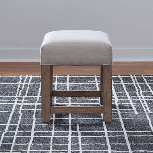 Corso - Upholstered Console Stool - Brown - Hornell Furniture Outlet