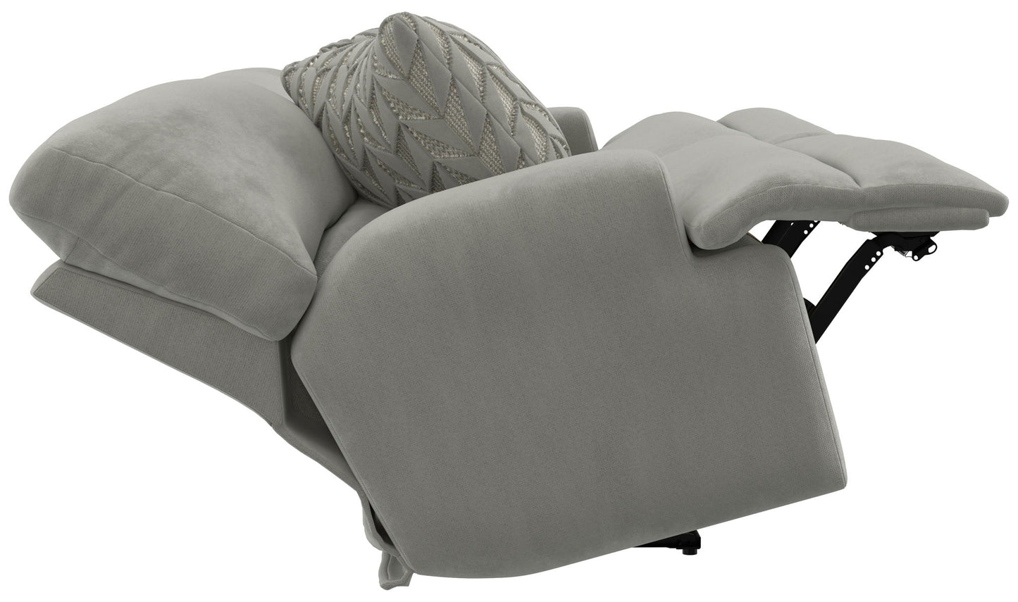 Renaldo - Power Sofa With Zero Gravity Recline - Stone - Hornell Furniture Outlet