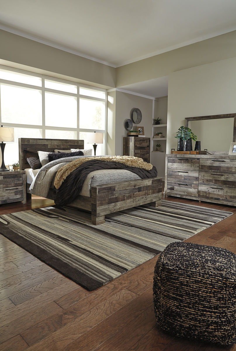 Derekson - Panel Bedroom Set - Hornell Furniture Outlet
