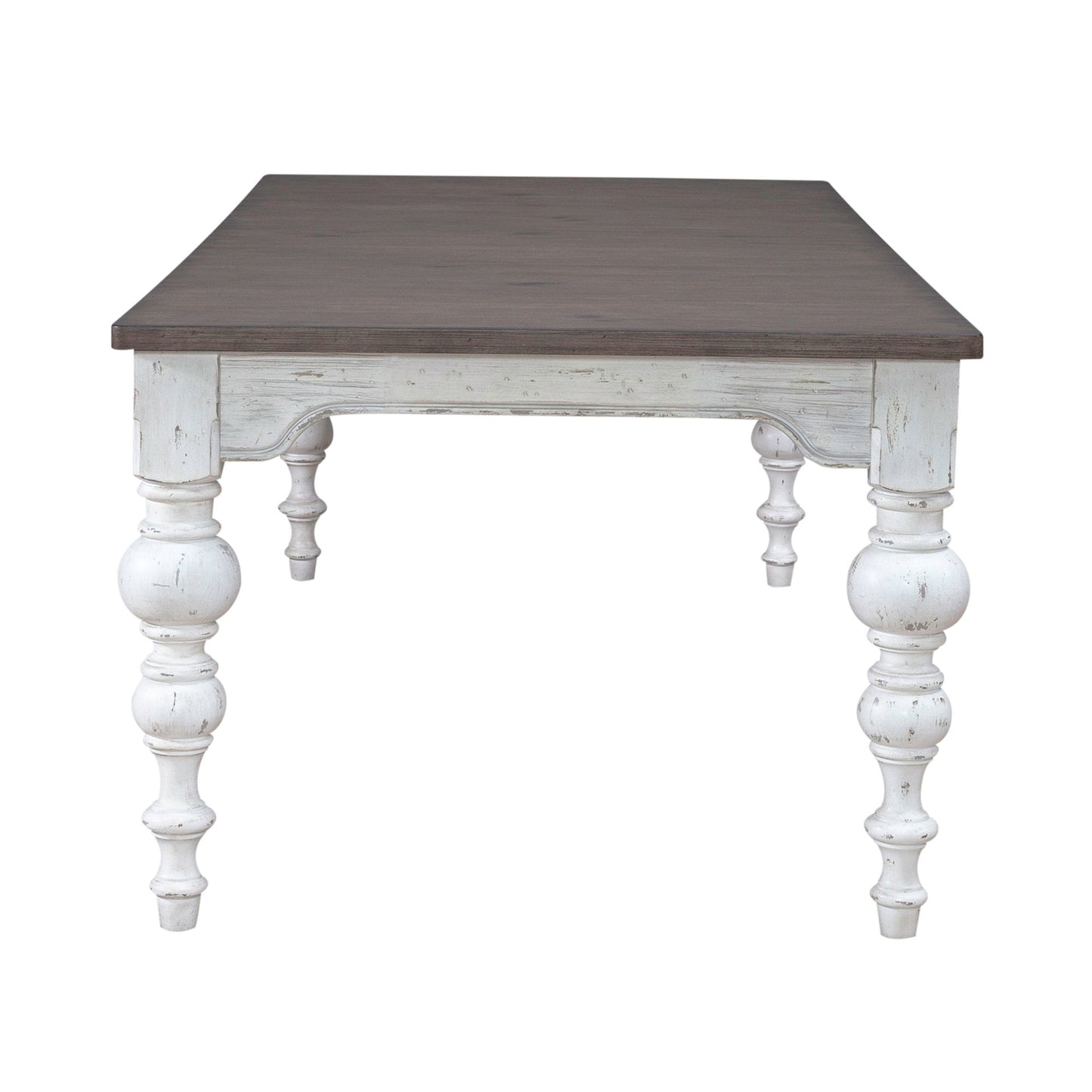 River Place - Rectangular Leg Table - White - Hornell Furniture Outlet
