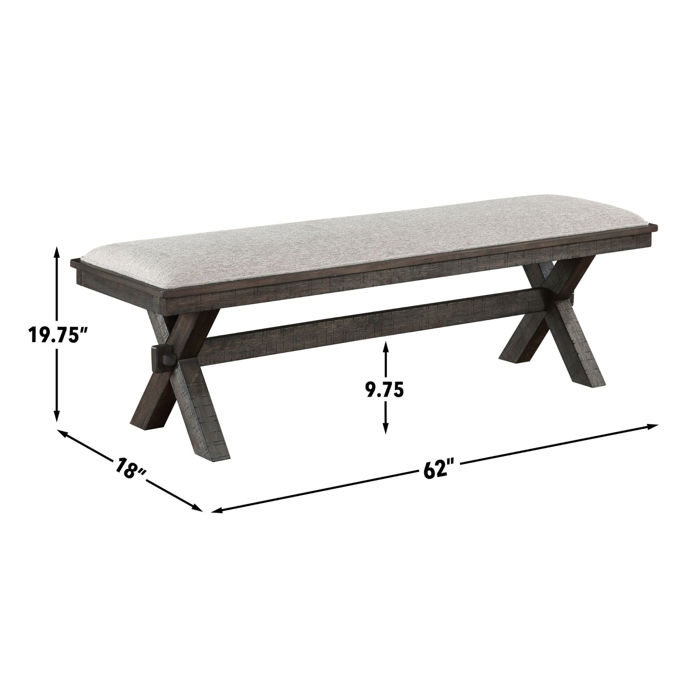 Riverdale - Bench - Hornell Furniture Outlet
