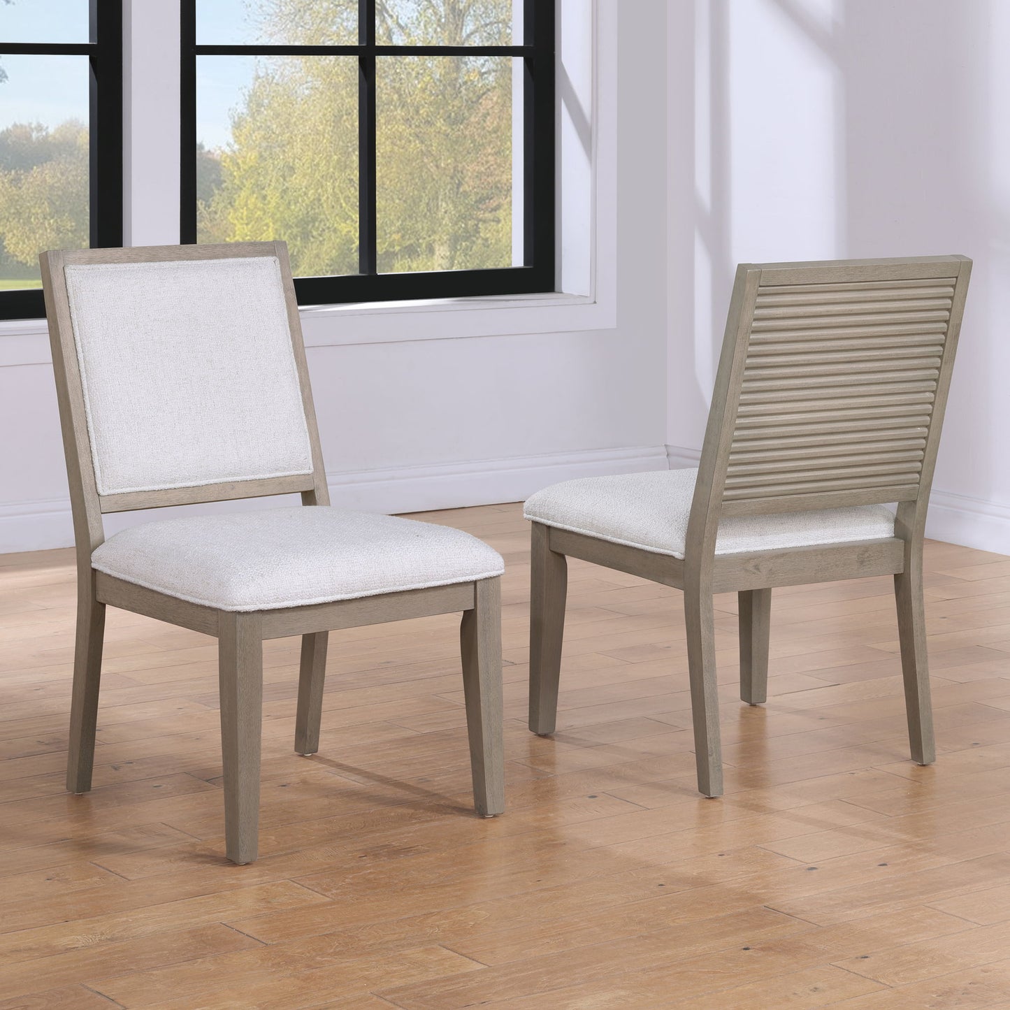 Lily - Side Chair (Set of 2) - Gray - Hornell Furniture Outlet