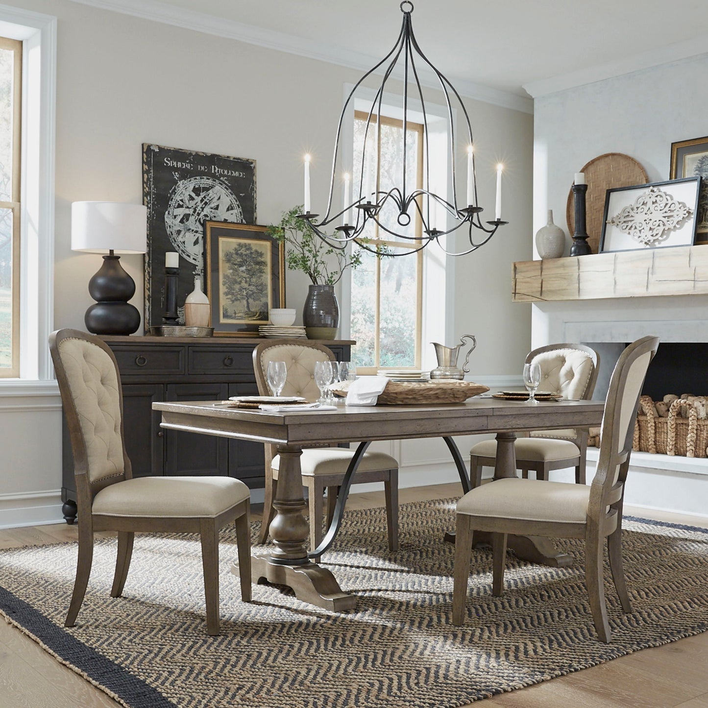 Americana Farmhouse - Table Set - Hornell Furniture Outlet
