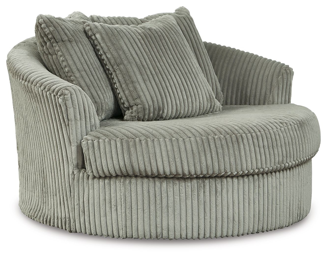 Lindyn - Oversized Swivel Accent Chair - Hornell Furniture Outlet
