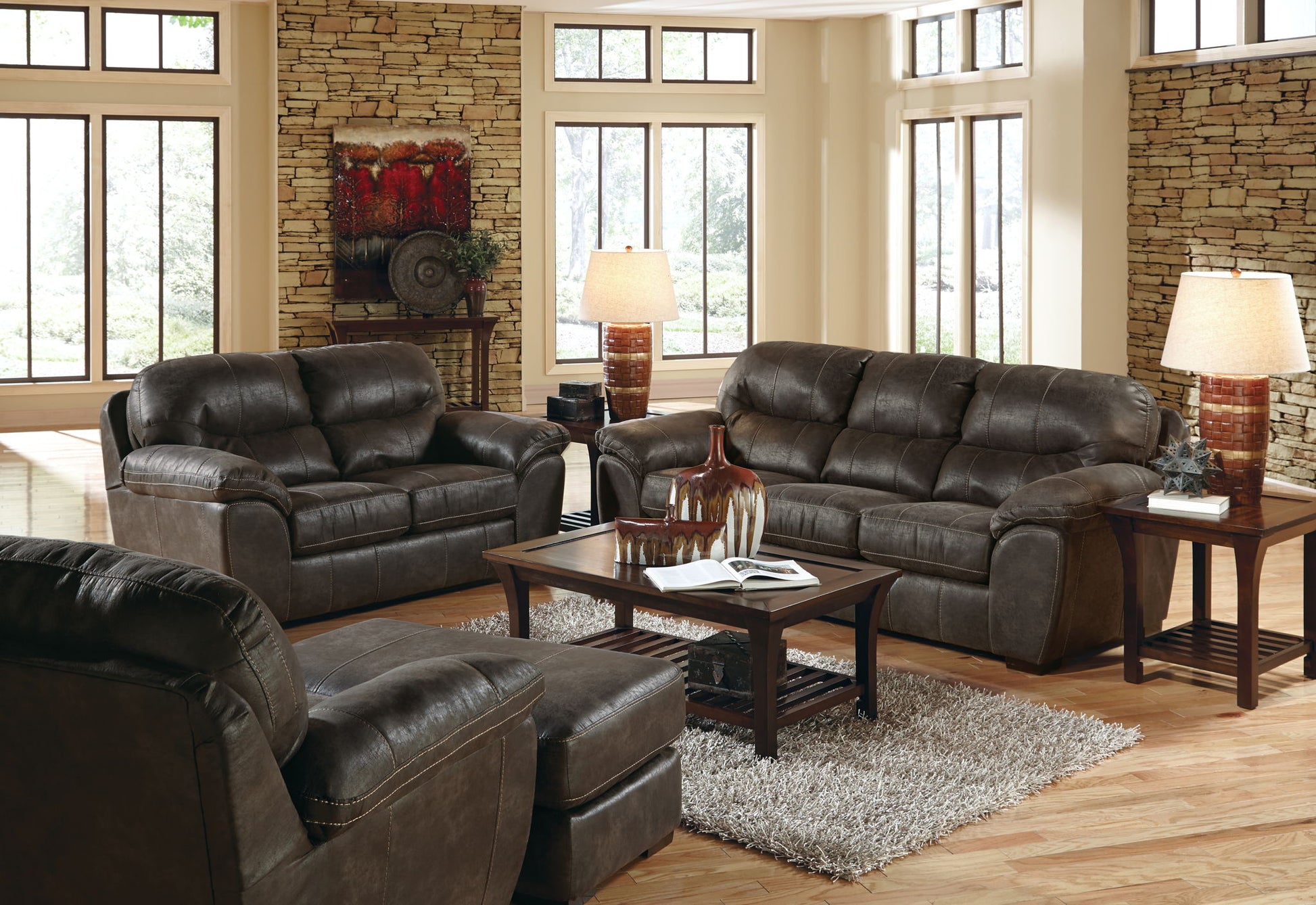 Grant - Ottoman - Hornell Furniture Outlet