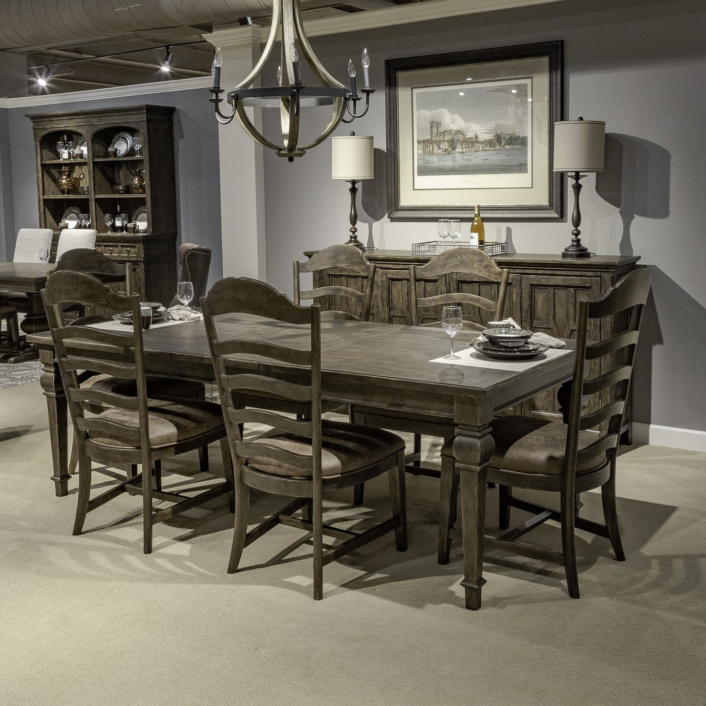 Paradise Valley - Rectangular Table Set - Hornell Furniture Outlet
