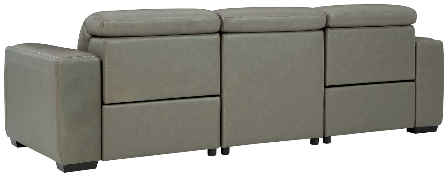 Correze - Power Reclining Sectional - Hornell Furniture Outlet