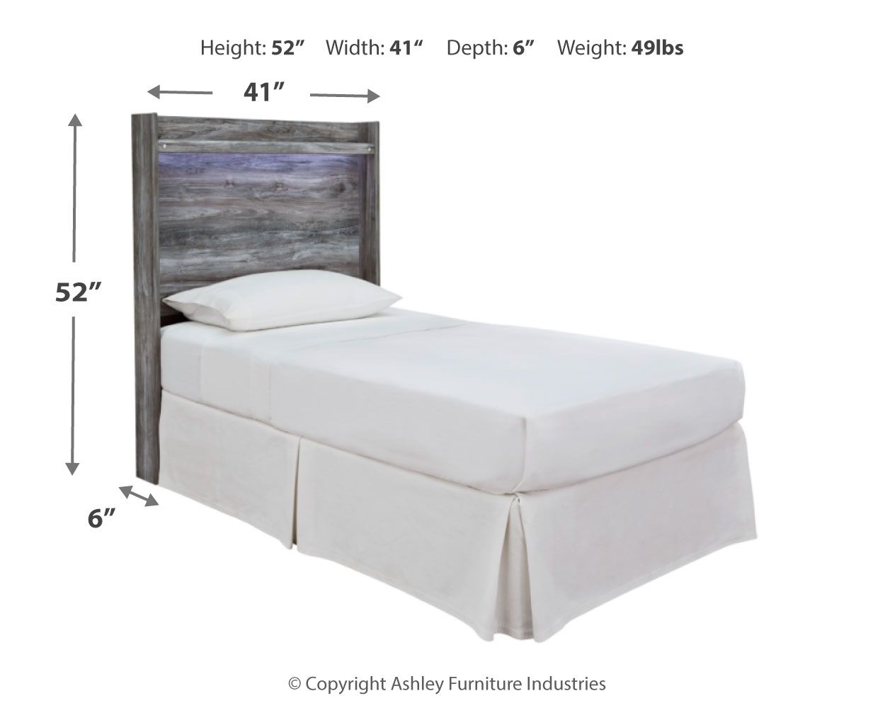 Baystorm - Panel Headboard - Hornell Furniture Outlet