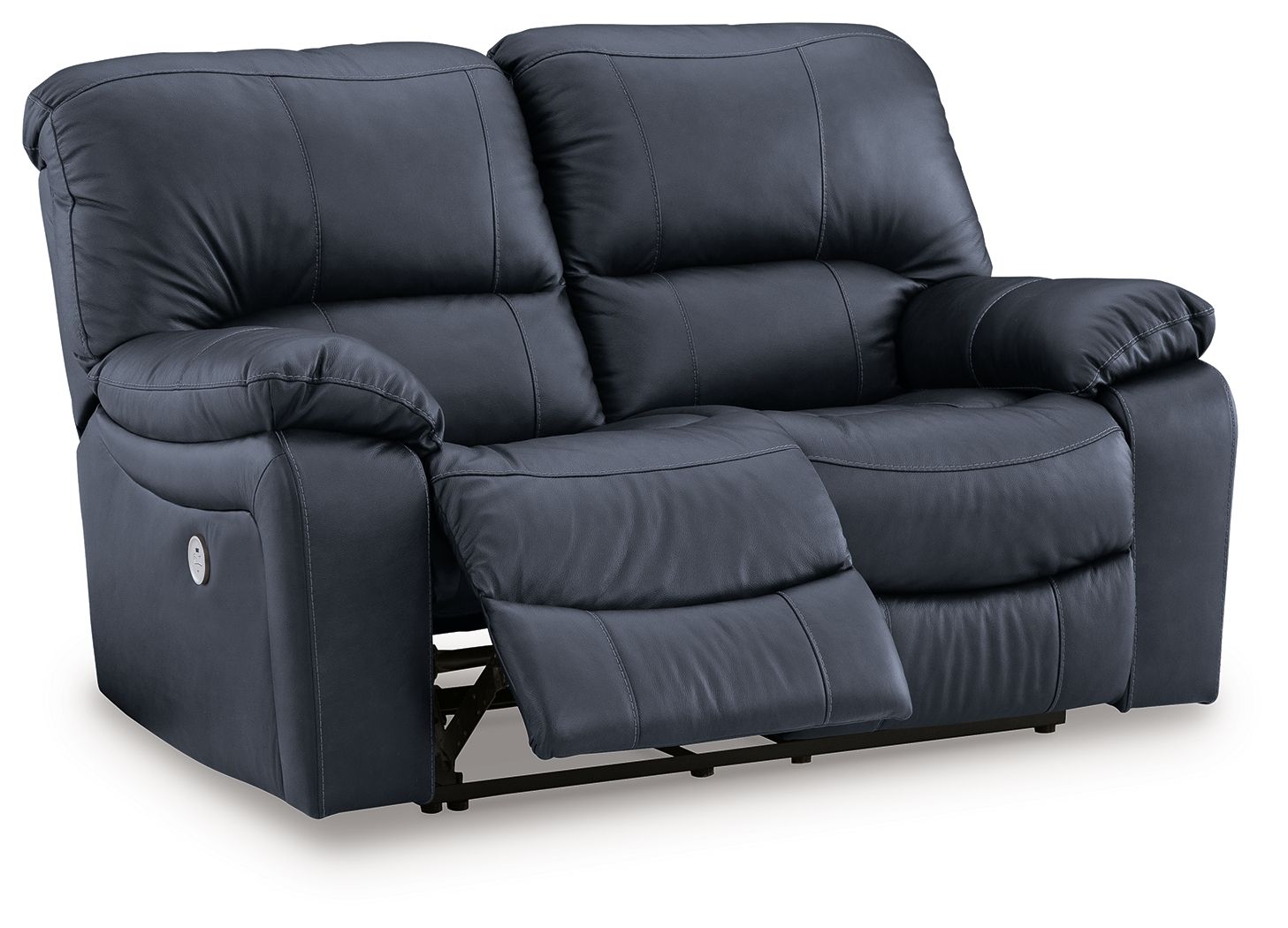 Leesworth - Ocean - 3 Pc. - Power Reclining Sofa, Power Reclining Loveseat, Power Rocker Recliner - Hornell Furniture Outlet