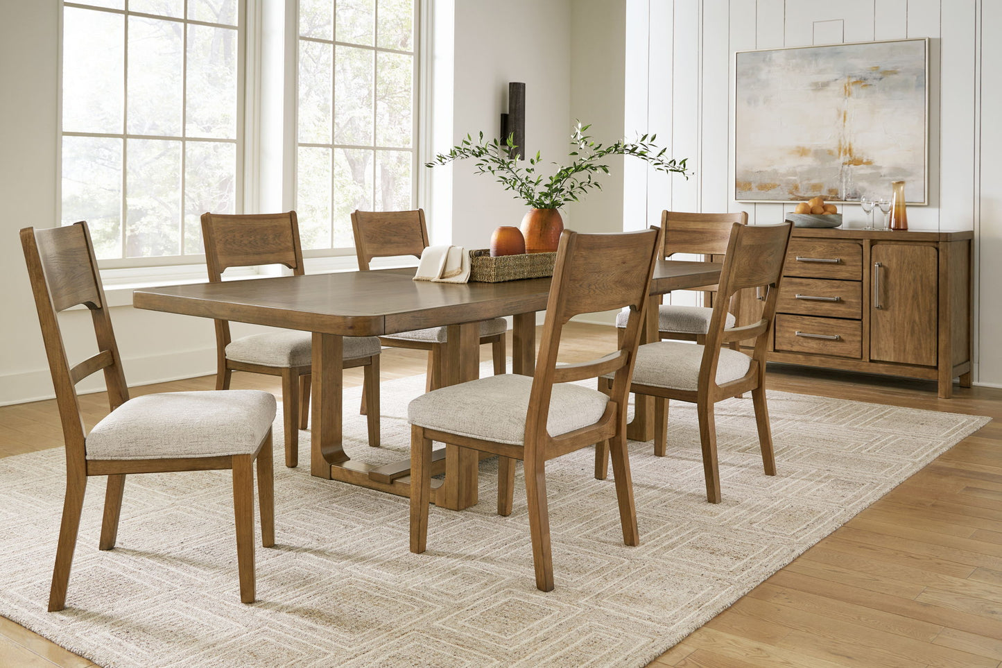 Cabalynn - Light Brown - Dining Room Server - Hornell Furniture Outlet