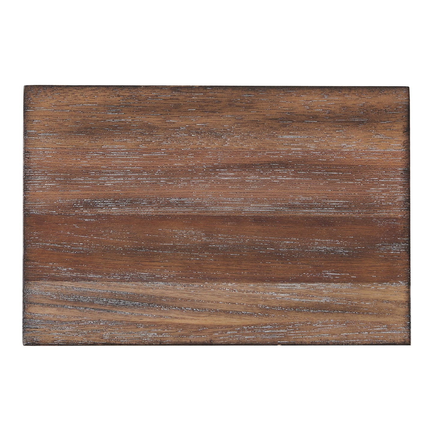 Chevron - Round Cocktail Table - Brown - Hornell Furniture Outlet