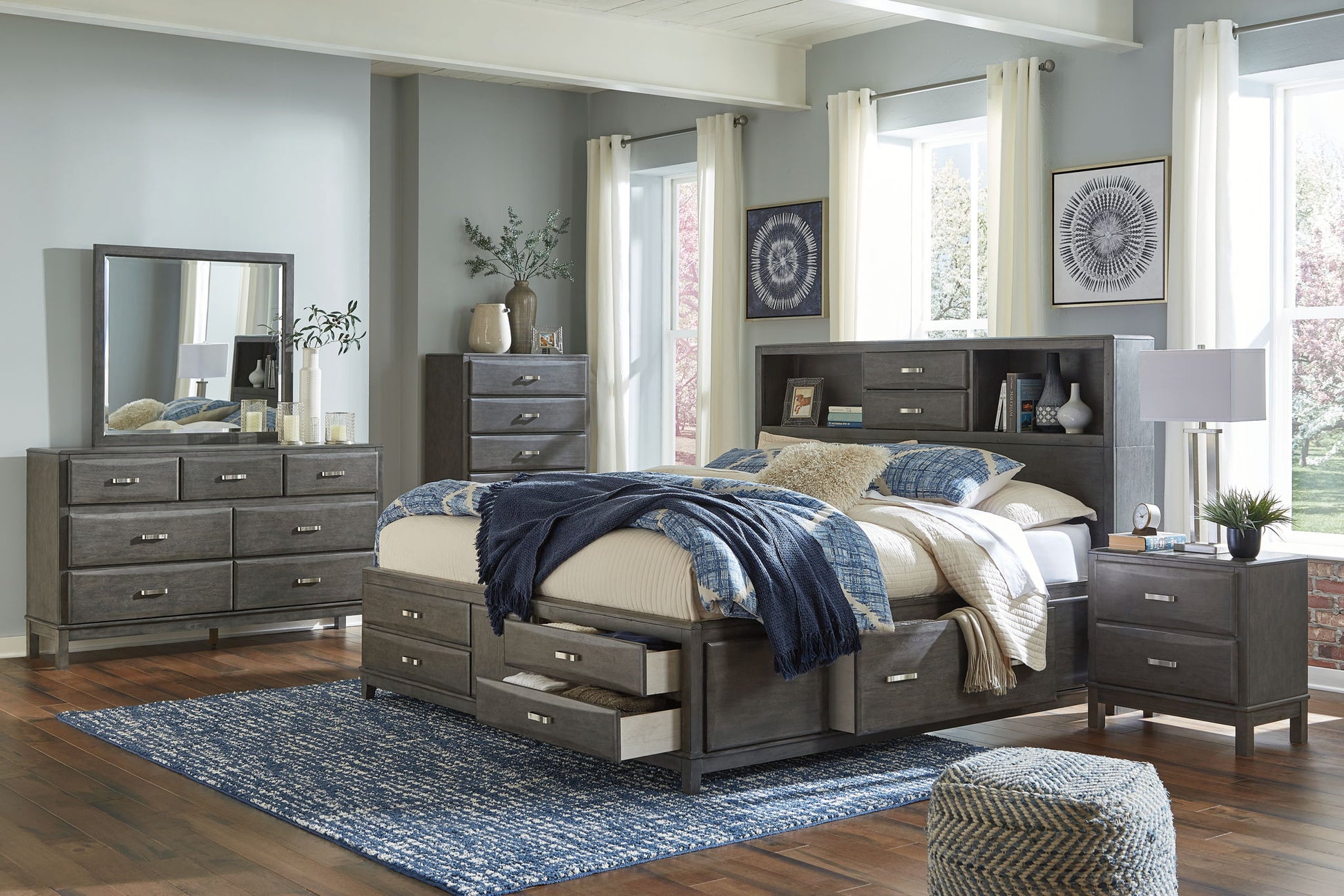 Caitbrook - Storage Bed With Drawers - Hornell Furniture Outlet