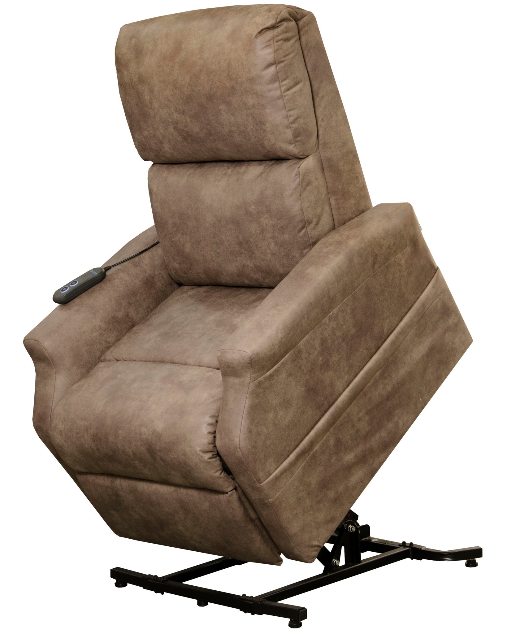 Brett - Power Lift Recliner - Coffee - Hornell Furniture Outlet