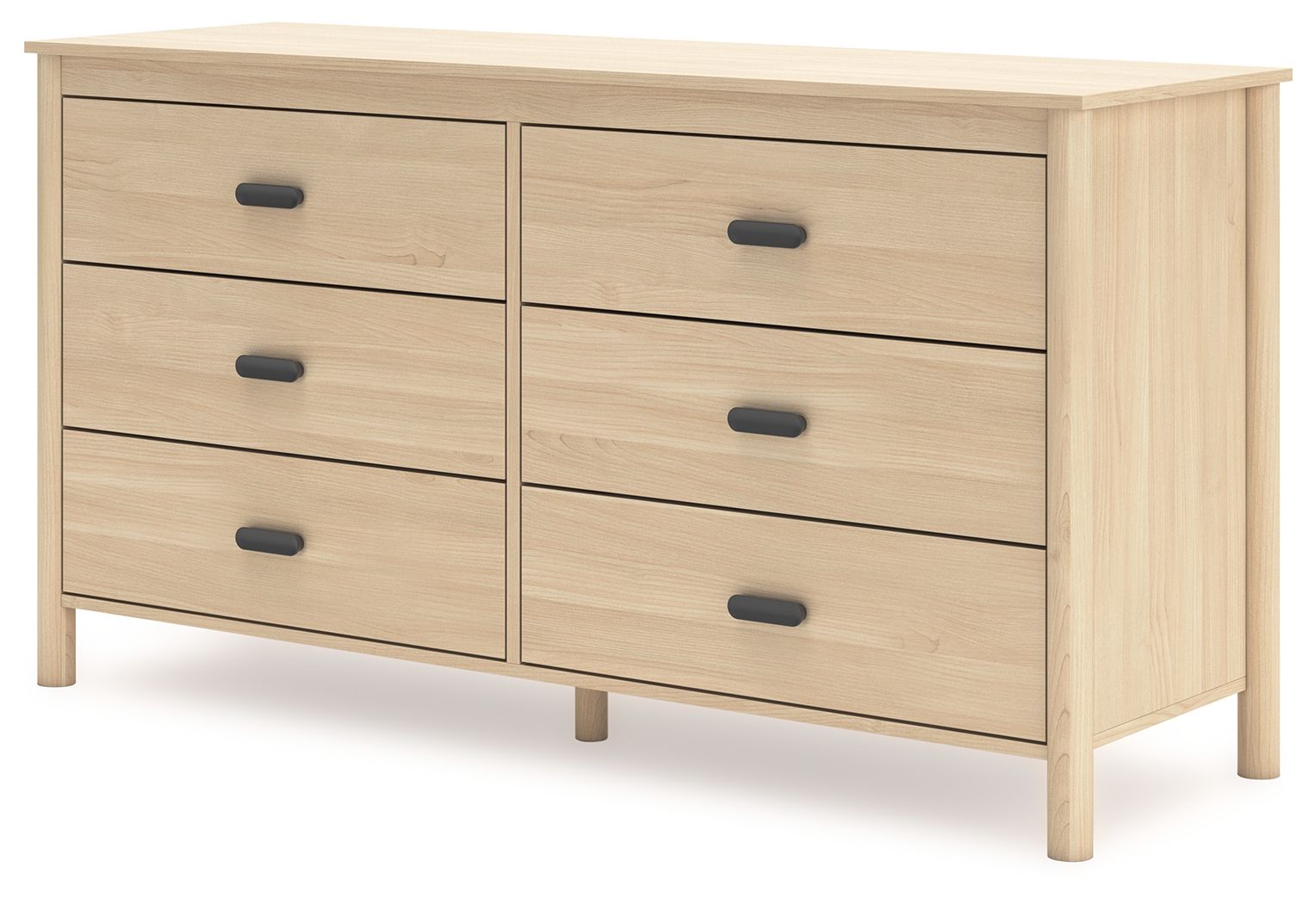 Cabinella - Tan - Six Drawer Dresser - Hornell Furniture Outlet