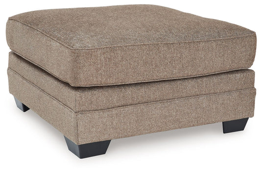 Cannonbrook - Nutmeg - Oversized Accent Ottoman - Hornell Furniture Outlet