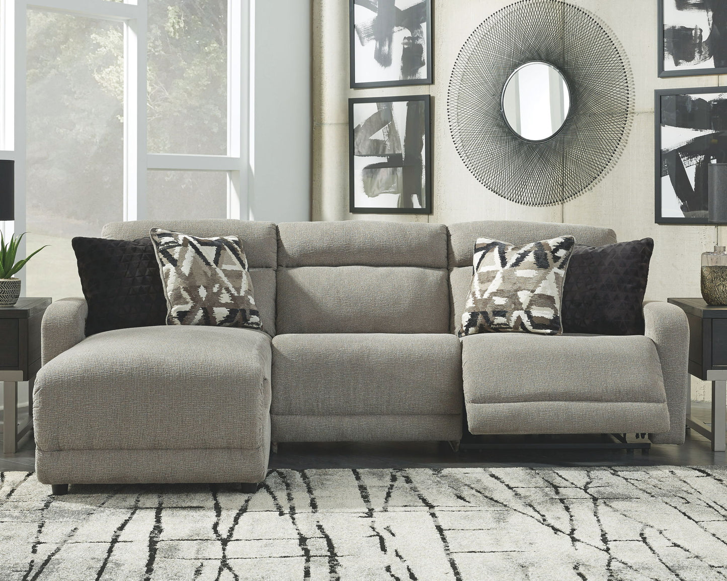 Colleyville - Power Reclining Sectional - Hornell Furniture Outlet