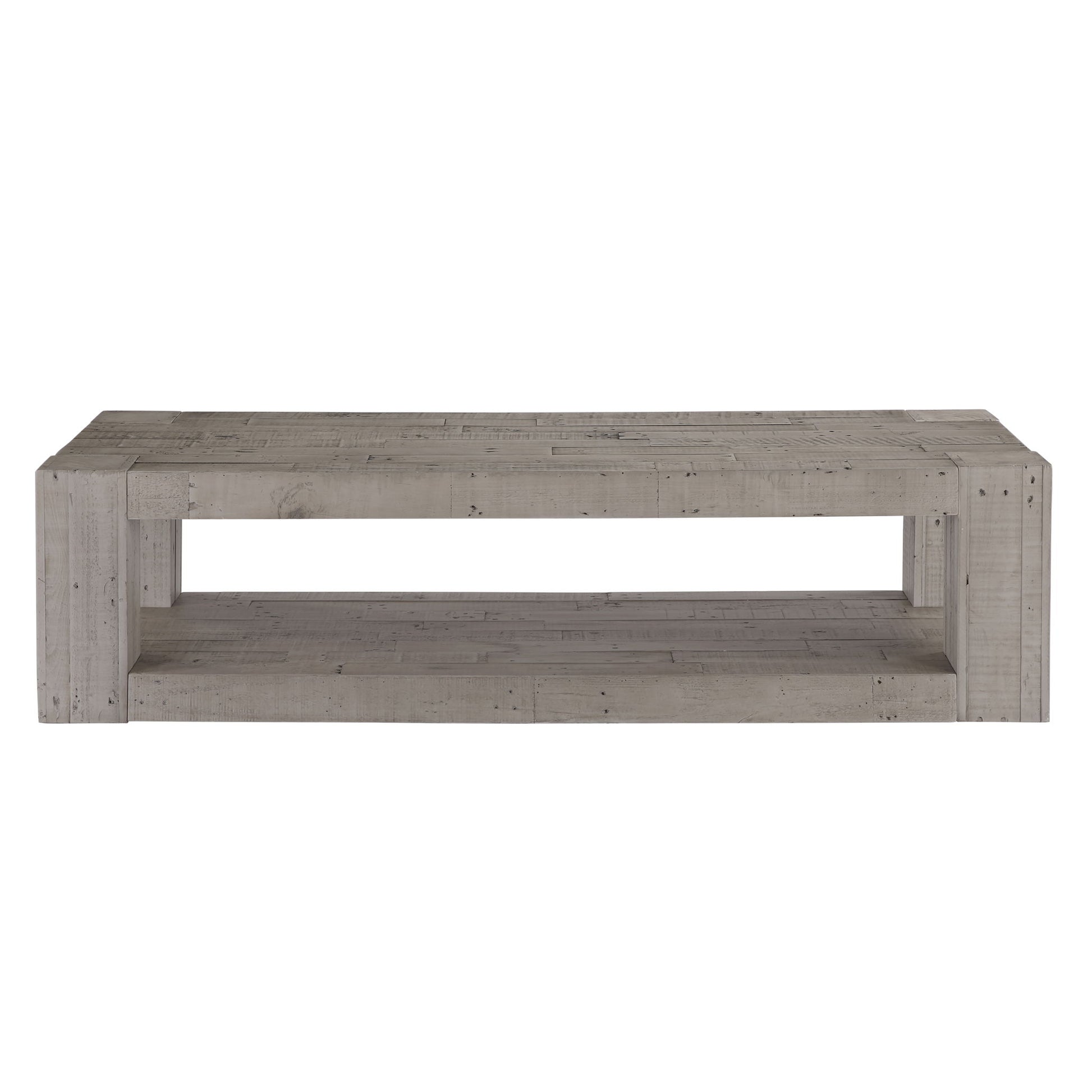 Pinedale - Cocktail Table With Casters - Tan - Hornell Furniture Outlet