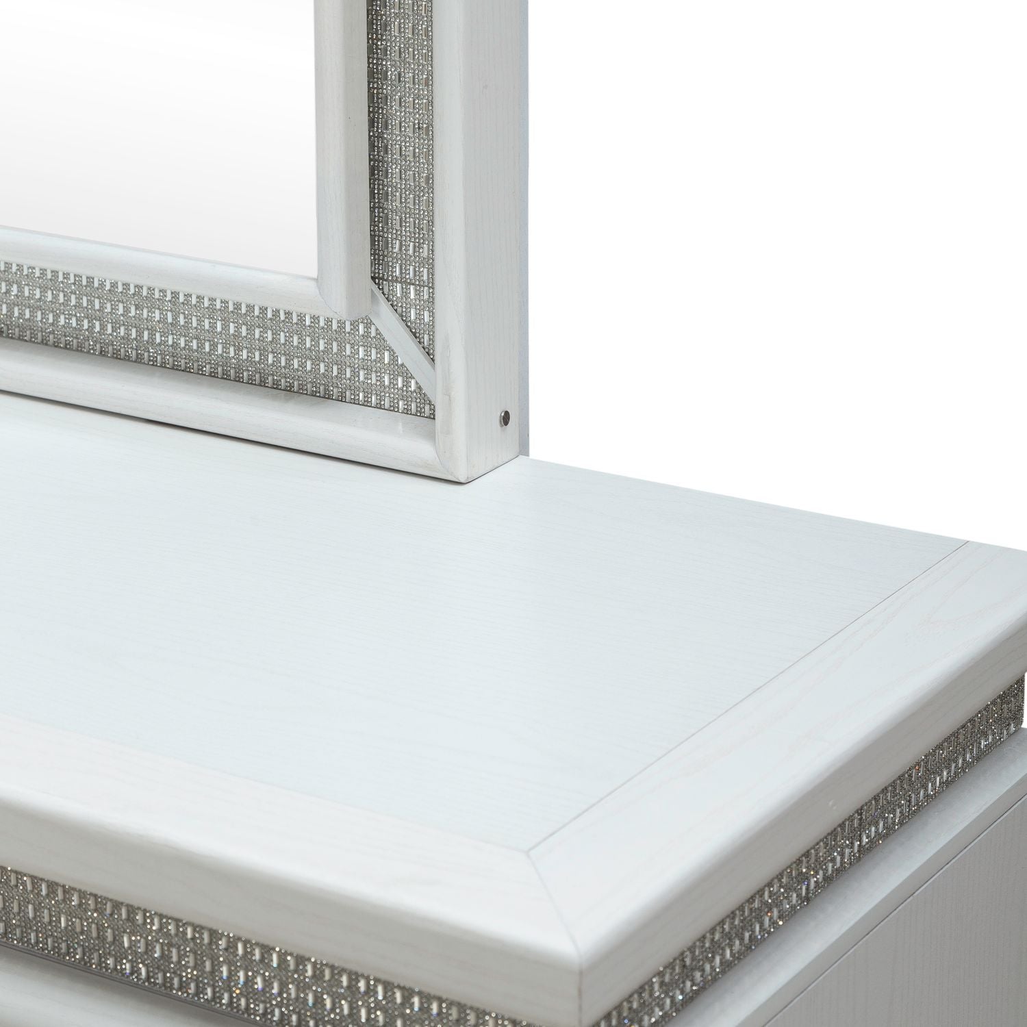 Reflections - Dresser & Mirror - White - Hornell Furniture Outlet