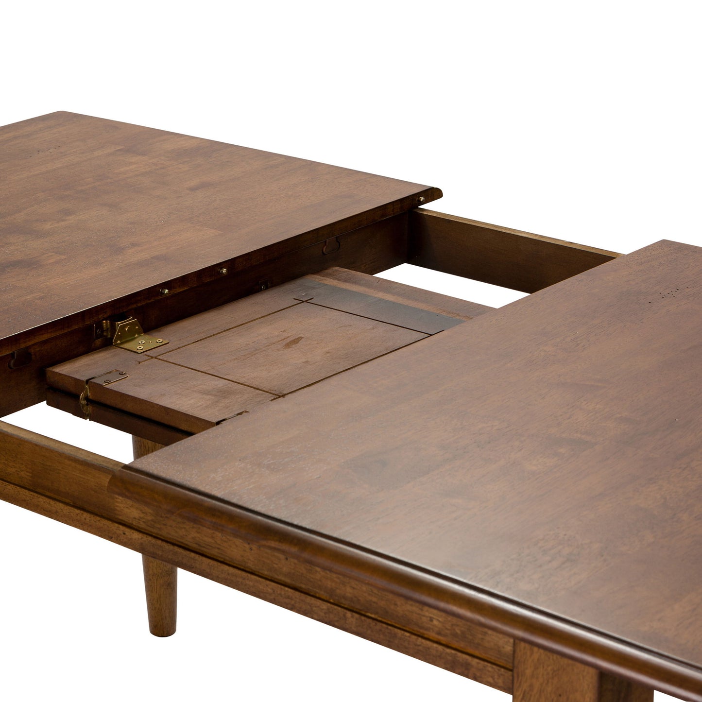 Creations - Butterfly Leaf Table - Dark Brown - Hornell Furniture Outlet
