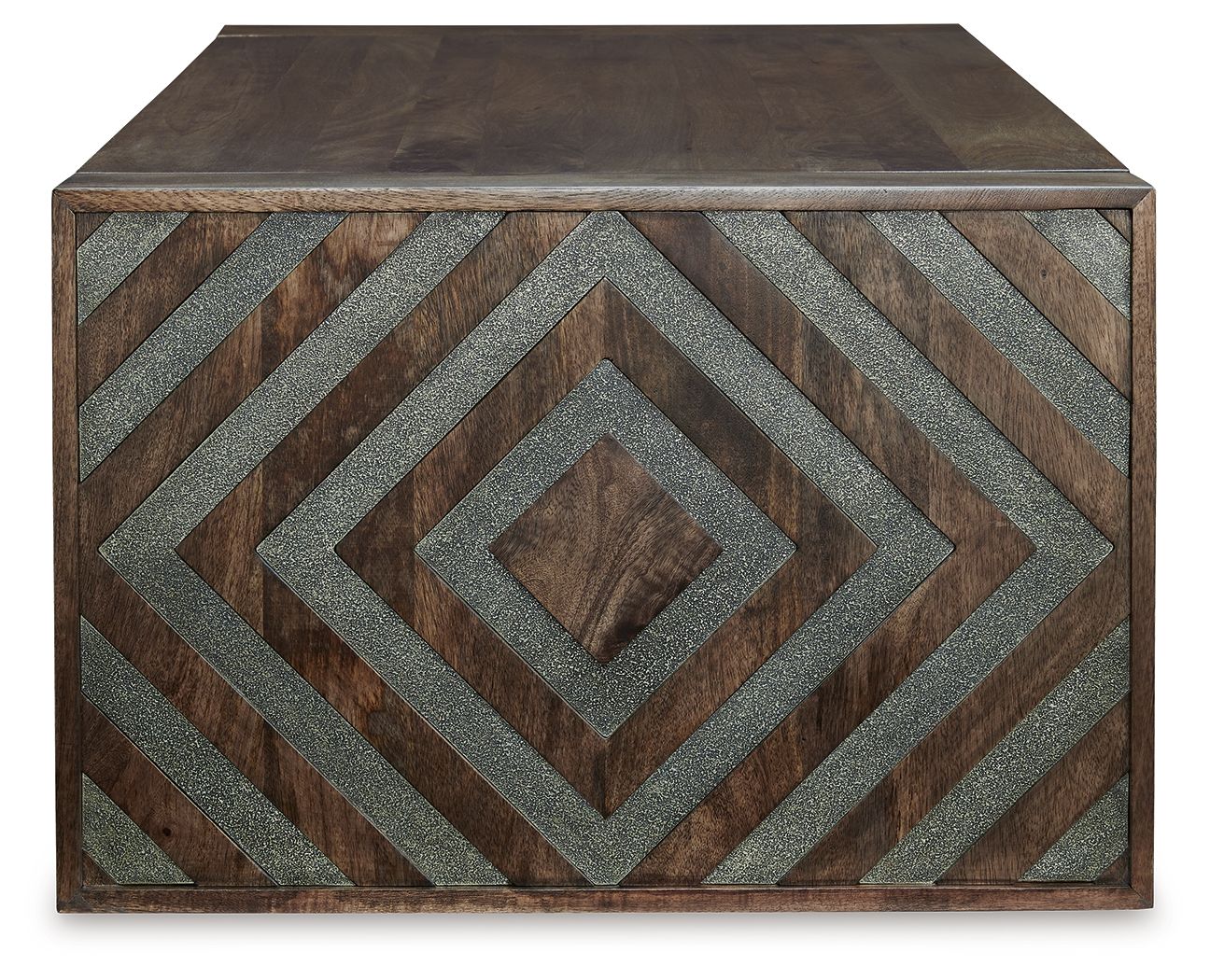 Dreggan - Brown - Rectangular Cocktail Table - Hornell Furniture Outlet