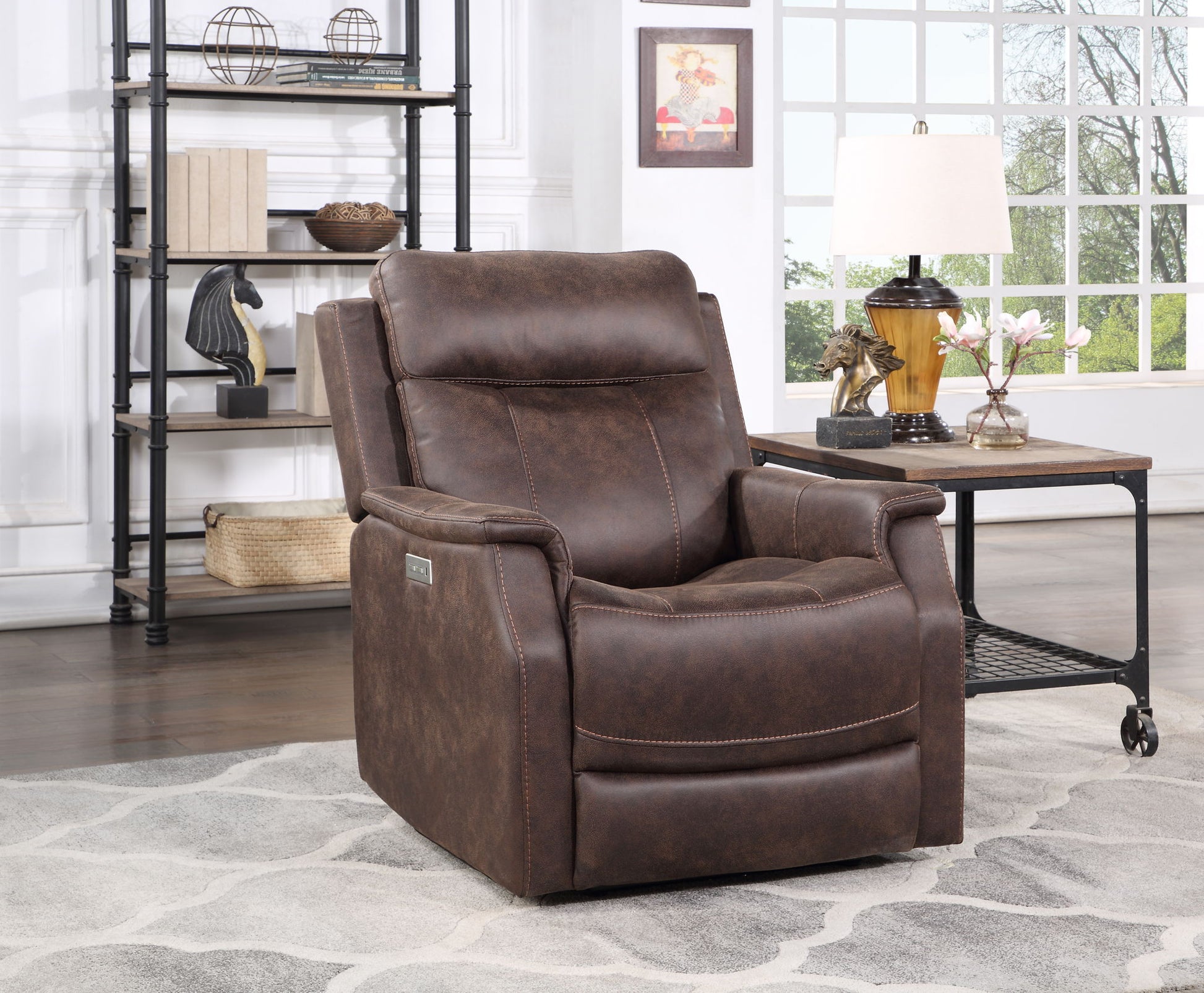 Valencia - Dual Power Reclining Set - Hornell Furniture Outlet