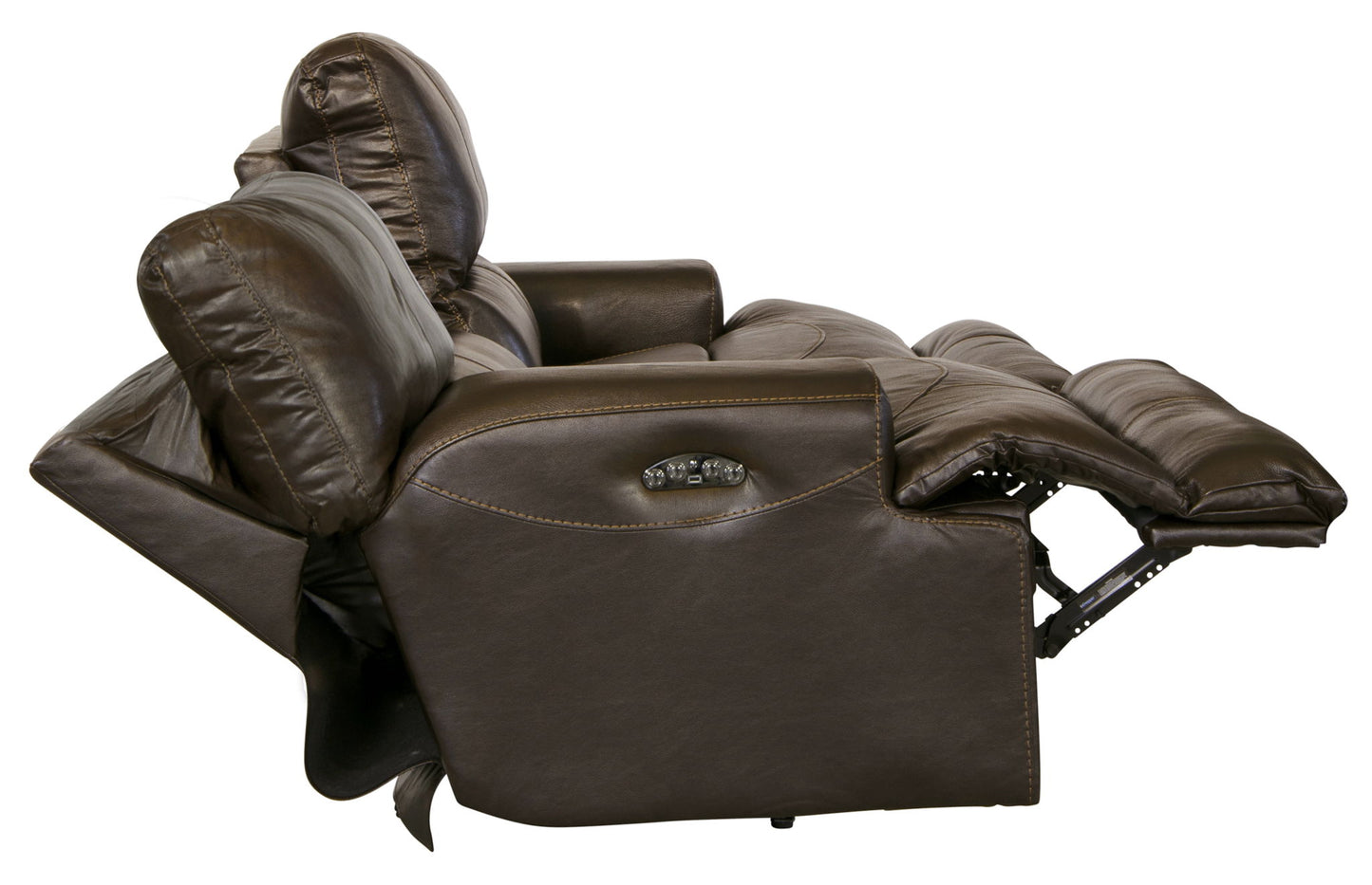 Wembley - Power Headrest Power Lay Flat Reclining Sofa - Hornell Furniture Outlet