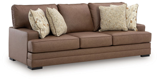 VillaCourt - Caramel - Sofa - Hornell Furniture Outlet