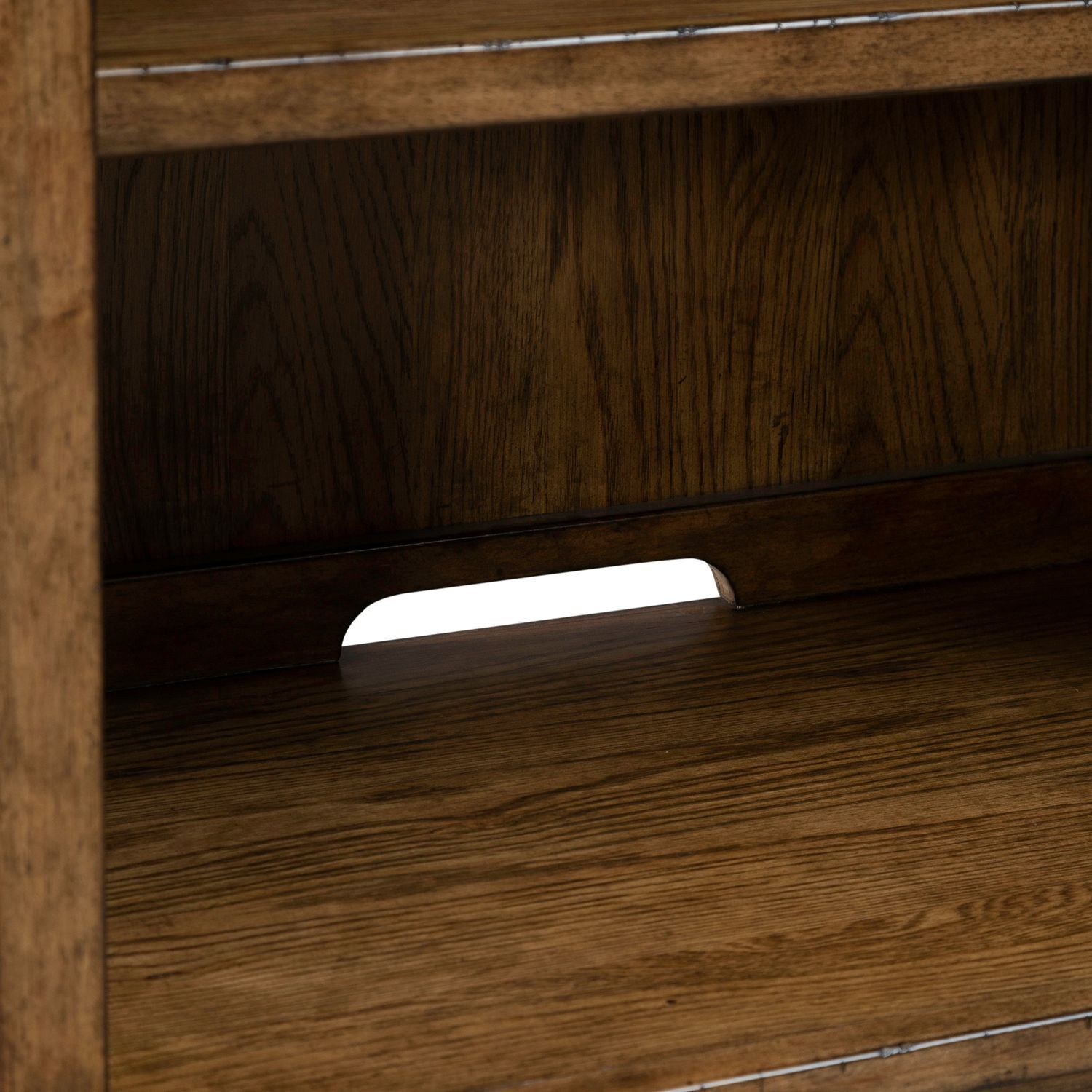 Carolina Park - Bunching Bookcase - Brown - Hornell Furniture Outlet