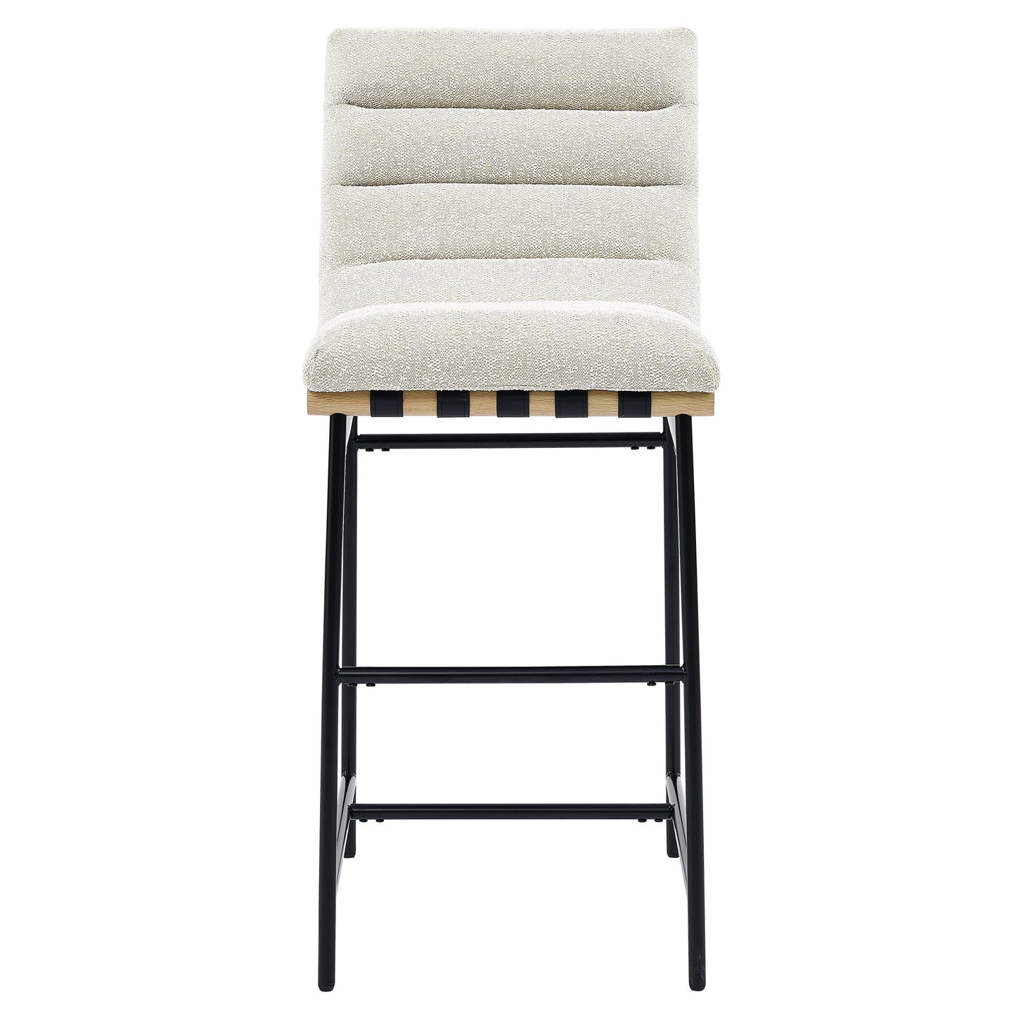 Nicco - PU Bar Chair (Set of 2) - Hornell Furniture Outlet